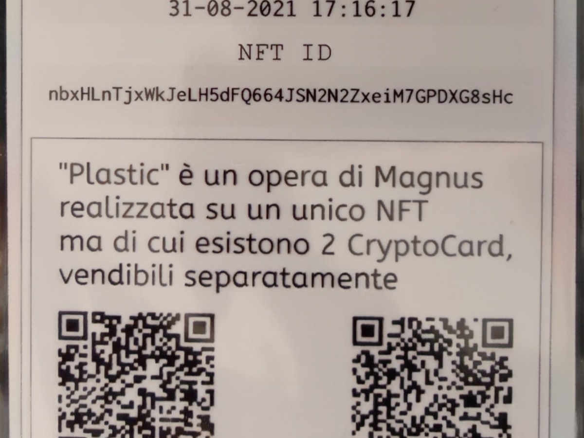 Estratto dal libro “Arte, tecnologia e diritto”&nbsp;￼